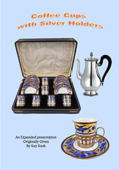 coffee cups with silver holders book cover